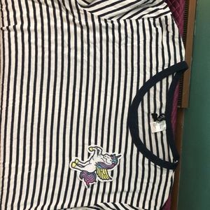 Stripped Shirt With Patch H&M